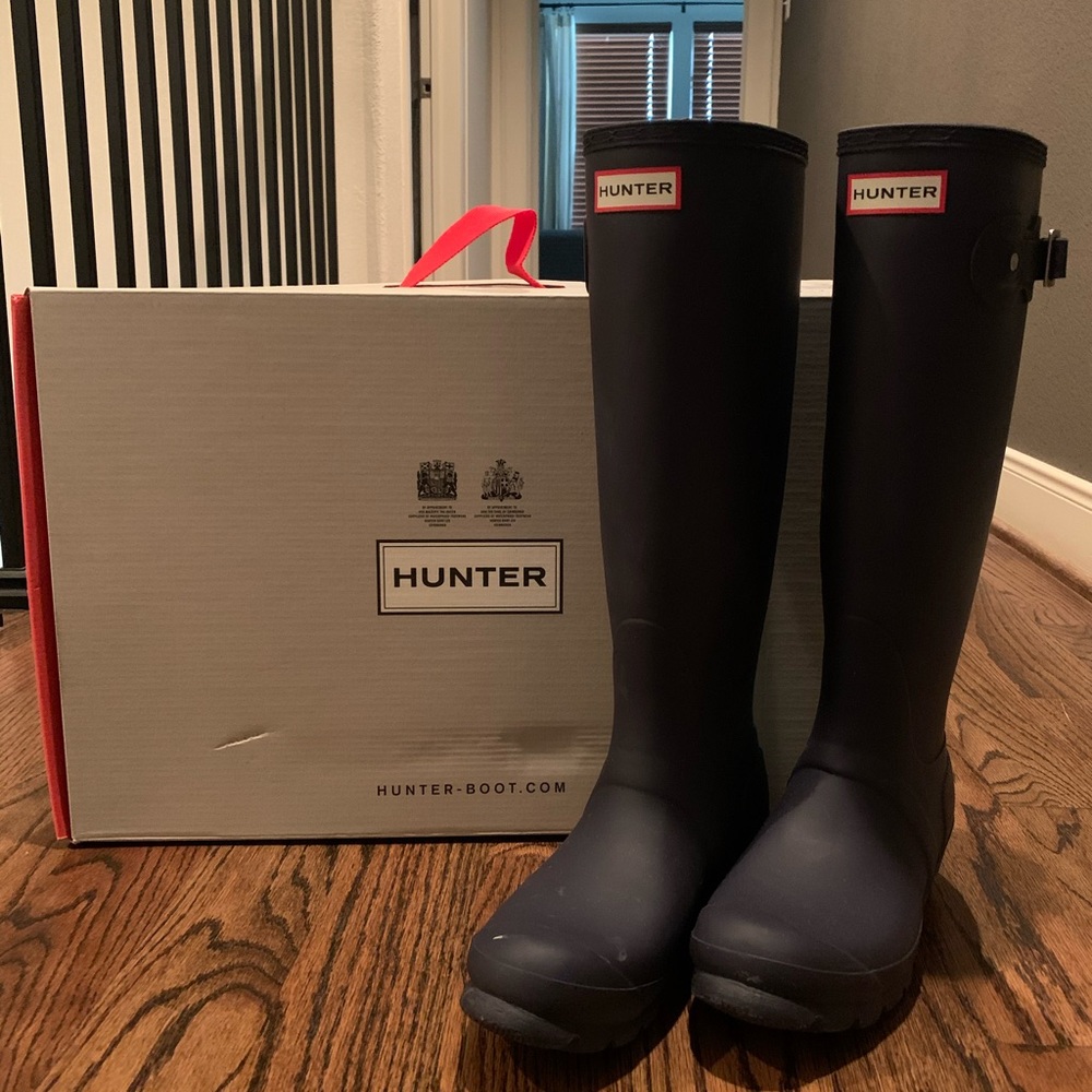 Tall Hunter Boots - Original Stripe - Size 6